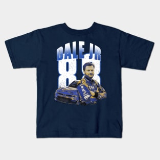 dale jr vintage bootleg style Kids T-Shirt